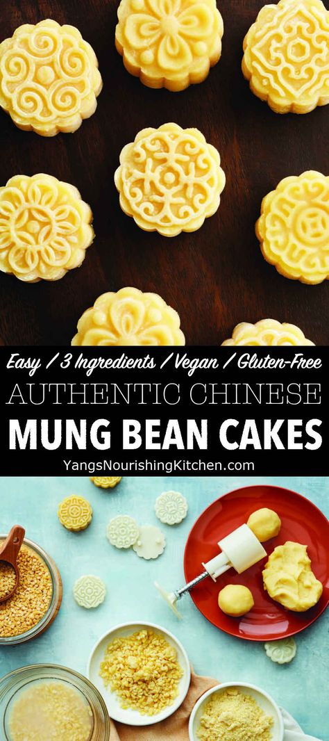 Moon Cake Gluten Free, Vegan Chinese Dessert, Gluten Free Mooncake Recipe, Gluten Free Moon Cakes, Vegan Moon Cake, Vegan Mung Bean Recipes, Healthy Mooncake, Vegan Mooncakes, Vegan Mooncake Recipe