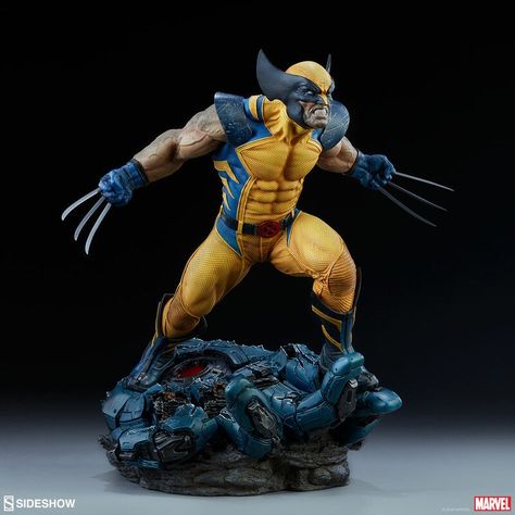 ArtStation - Sentinel - Sideshow Collectibles, Marco Plouffe (Keos Masons) Wolverine Action Figures, Marvel Wolverine, Marvel Statues, Wolverine Art, Character Statue, Wolverine Marvel, Figure Photo, Star Wars Poster, Sideshow Collectibles