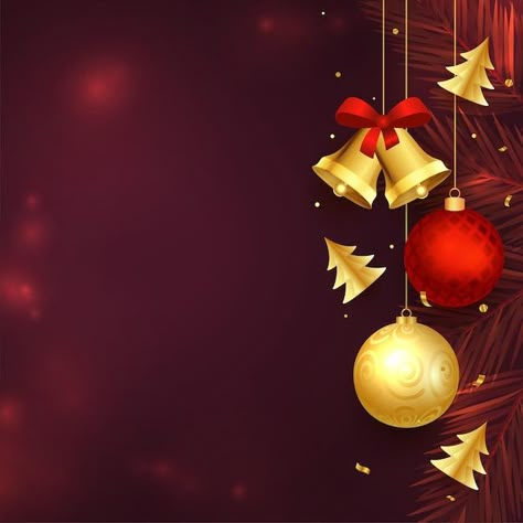 Free vector realistic xmas elements desi... | Free Vector #Freepik #freevector #christmas-gold #golden-christmas #seasons-greetings #christmas-wishes Season Greetings Card Design, Season Greetings Design, Xmas Wallpapers, Christian Photography, Flower Background Design, Award Template, Birthday Posters, Seasons Greetings Card, Xmas Greetings