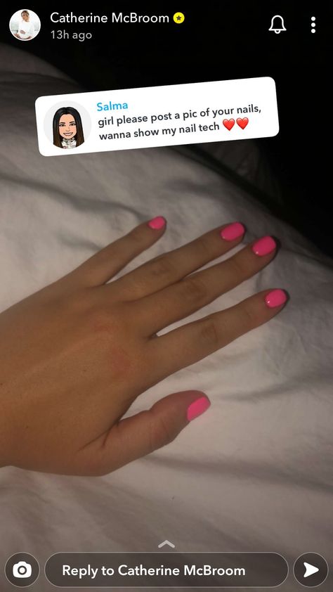 Catherine Paiz Nails, Short Pink Nails, Catherine Paiz, Short Gel Nails, Nails Natural, Cute Simple Nails, Cute Acrylic Nail Designs, Really Cute Nails, Cute Gel Nails