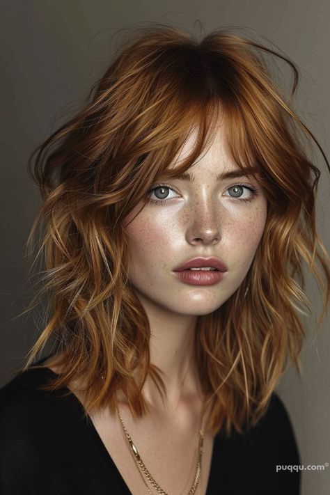 Hairstyle Trends 2024, Hairstyles 2024 Trends, Shaggy Hair Ondulado, Blonde Shag Haircut, Hair Colorful, Texture Medium, Extension Hair, Shag Hairstyles, Women's Hairstyles