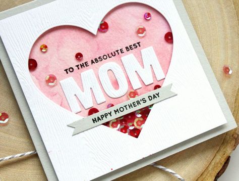 Mother's Day Card Absolute Best Mom Handmade Cards Mothers Day, Mothers Day Cards Handmade Beautiful, Happy Mothers Day Cards Handmade, Handmade Paper Cards, Mothers Day Cards Craft, Creative Mother's Day Gifts, Mother's Day Gift Card, Tulips Card, Mother Card