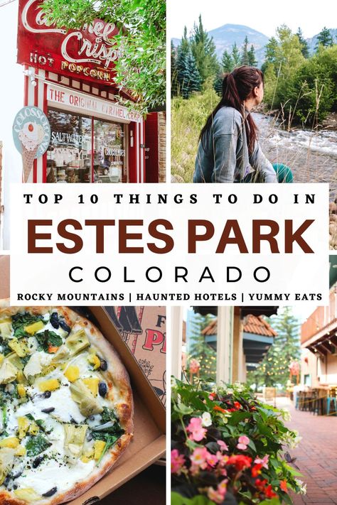 Ideal Mountain Getaway in Estes Park, Colorado | Travel Guide - chickpeameatball Estes Park Colorado Honeymoon, One Day In Estes Park, Places To Eat In Estes Park Colorado, Best Restaurants In Estes Park Colorado, Best Places To Stay In Estes Park Co, Estes Park Itinerary, Estas Park Colorado, Estes Park With Kids, Estes Park Bachelorette Party