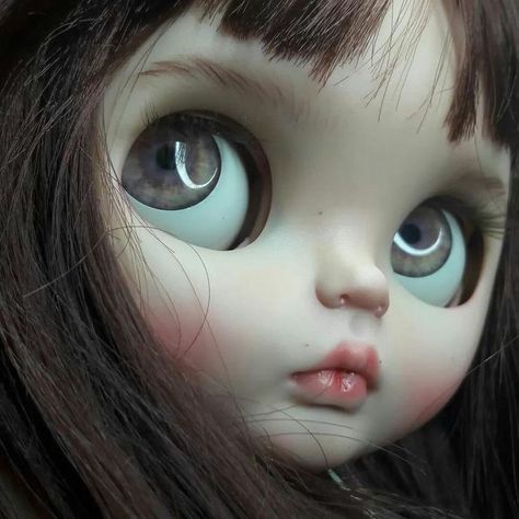 Creepy Doll, Blythe Doll, Blue