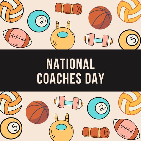 National Coaches Day

National Coaches Day is celebrated annually in the United States on October 6th. This day honors coaches' vital role in shaping athletes' lives, both on and off the field.

#NationalCoachesDay #ThankYouCoach #CoachAppreciation #CoachesRock #HonorYourCoach #CelebrateCoaches #CoachesDay #InspiringCoaches #CoachLife #CoachingMatters National Coaches Day, Coach Day, The Field, The United States, Coaching, United States, The Unit, Quick Saves