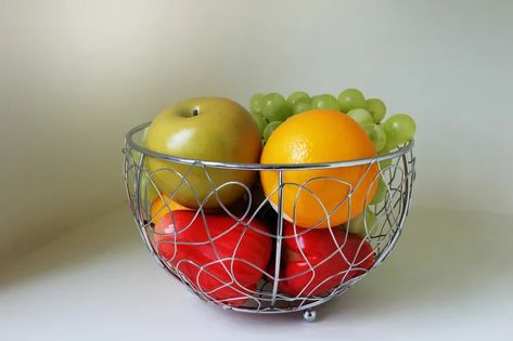 What Happened to Decorating With Fake Fruit? | Apartment Therapy Faux Fruit Decor, Fake Fruit Decor Kitchen, Fake Fruit Decor, Fruit Crafts, Real Estate Photos, Fake Fruit, Artificial Fruit, What Ever, Fruit Bowl