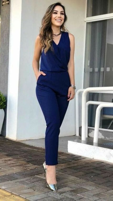 Ankara Pants, Work Outfits Frauen, Chic Jeans, Summer Work Outfits, Outfit Trends, Stunning Outfits, Casual Work Outfits, Work Outfits Women, Jumpsuit Fashion