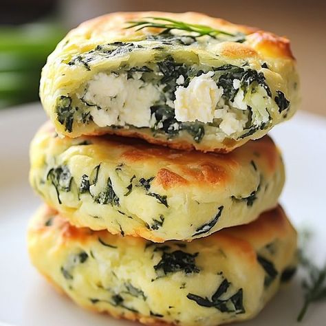 Greek Spanakopita, Spinach Feta, Spinach And Feta, Hors D'oeuvres, Cookies Ingredients, Lunches And Dinners, 2 Cups, Purpose Flour, Baking Powder