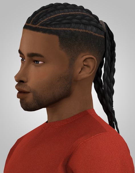 Leo Hair | Aladdin-The-Simmer on Patreon Sims Hair Maxis Match Male, Sims 4 Afro Hair Male Patreon, Sims 4 Natural Hair Cc Male, Sims 4 Men Braids, Sims 4 Cc Maxis Match Black Hair Male, Sims 4 Men Dreads, Sims 4 Cc Male Hair Braids, Sims 4 Cc Men Patreon Hair, Sims 4 Cc Black Male Hair Braids