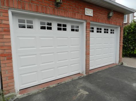 garage door with windows Haas Garage Doors, Raynor Garage Doors, Custom Wood Garage Doors, Milton Florida, Garage Door Windows, Custom Garage Doors, Wood Garage Doors, Custom Garages, Overhead Door