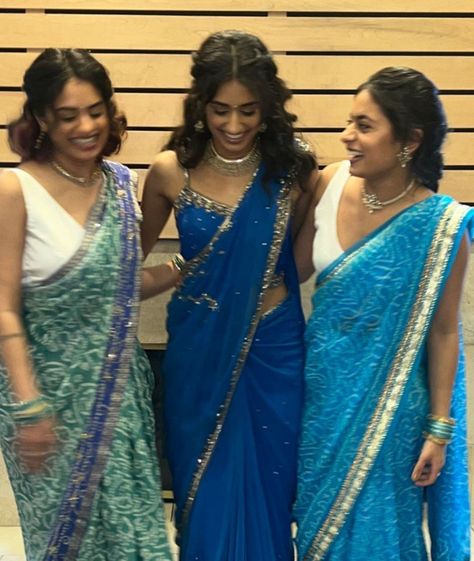 South Asian Inspired Outfits, Prom Saree Ideas, Wedding Saree Outfit, Traditional Desi Outfits, Indian Sari Aesthetic, Indian Girl Outfits, 2000s Indian Fashion, 90s Indian Aesthetic, Indian Attire Traditional