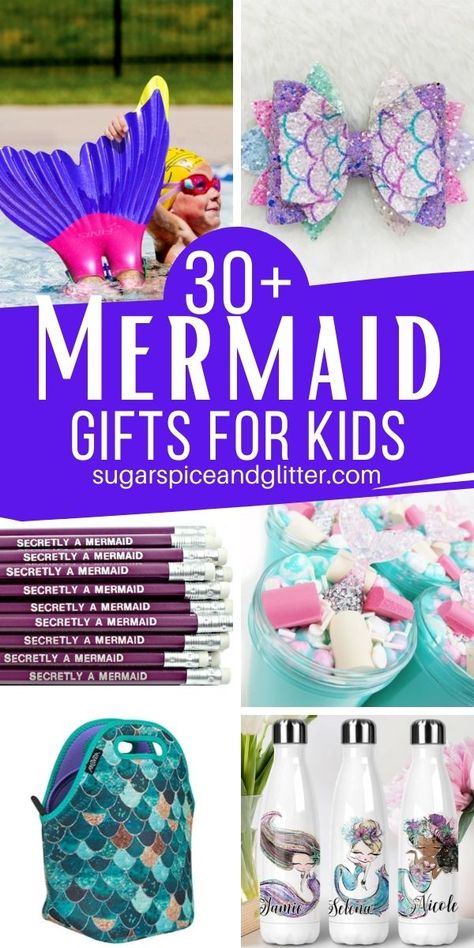 Everything you need for the mermaid on your gift list, these mermaid gift ideas for kids are unique, functional and gorgeous - because we all know, mermaids want gifts they can treasure Mermaid Gift Ideas, Mermaid Wine Glass, Gift Ideas For Adults, Mermaid Tail Blanket Crochet, Pretty Gifts, Crochet Mermaid Tail, Magical Mermaid, Mermaid Crafts, Mermaid Mugs