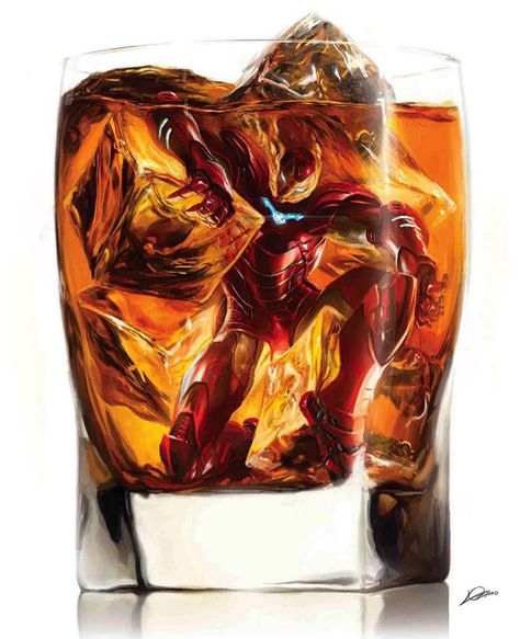 Iron-Man Whiskey Demon In A Bottle, Marvel Tony Stark, Iron Man Art, Best Comic Books, Uncanny X-men, Marvel Iron Man, Ms Marvel, The Guardians, Digital Comic