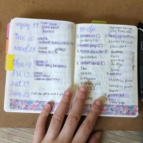 nicole johnson | a6 stalogy on Instagram: “w e e k 2 5 ✨ . . . #nicolemakesplans #stalogya6 #stalogy #stalogylover #stalogy365 #a6planner #a6stalogy #a6stalogy365” Stalogy 365 Planner Layout, Stalogy 365 Planner, A6 Stalogy, Bullet Journal Mental Health, Four Day Weekend, A6 Planner, Nicole Johnson, Trash Day, Bujo Ideas