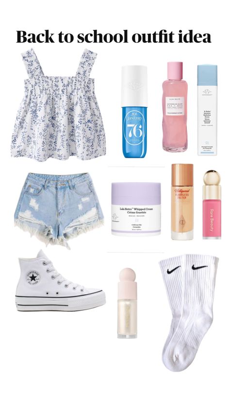 This is a really cute and fashionable back to school outfit! For you to rock in!!! Really Cute Outfits For School, Simple Outfits For School, Outfits For School, Back To School Outfit, Cute Outfits For School, Really Cute Outfits, Back To School Outfits, School Outfit, Converse All Star