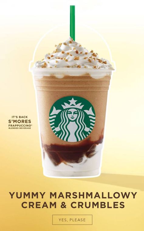 Frappuccino Flavors, Unicorn Frappuccino, Coffee Frappuccino, Starbucks Cake, Starbucks Design, Mint Mocha, Dessert Illustration, Starbucks Coffee Drinks, Healthy Starbucks