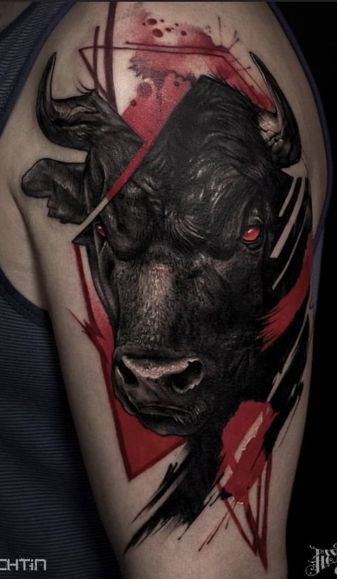 Ox Tattoo, Bison Tattoo, Viking Rune Tattoo, Taurus Bull Tattoos, Bull Tattoo, Rip Tattoo, Cow Tattoo, Rune Tattoo, Bull Tattoos