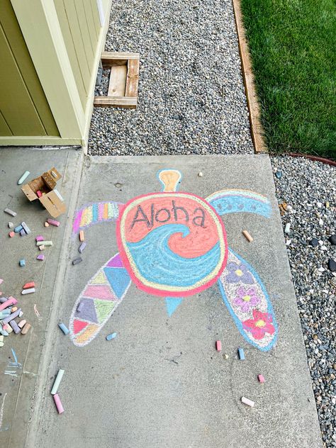 Fun Chalk Art, Chalk Art, Chalk, Kids Rugs, Art