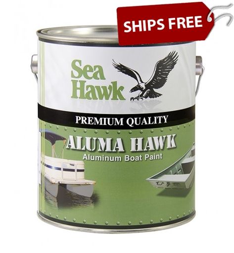 Aluma Hawk Boat Paint by Sea Hawk Paints Aluminum Boat Paint, Aluminum Jon Boats, Jon Boat Modifications, Boat Upgrades, John Boats, Sea Hawk, Boat Paint, Boat Restoration, Duck Boat