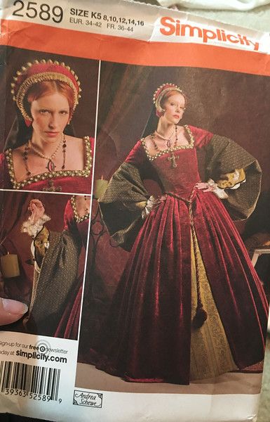 Historical/Vintage Patterns - Kelldar Elizabethan Gown, Tudor Gown, Tudor Dress, Tudor Costumes, Women's Sewing Pattern, Costume Sewing Patterns, Mary Stuart, Unique Costumes, Gown Pattern