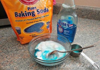 Bathroom Tips, Cleaning Paste, Bathroom Hacks, Oven Cleaner, Cleaner Recipes, Dawn Dish Soap, Bathroom Cleaning Hacks, E Dawn, Oven Cleaning