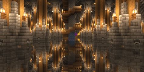 Minecraft Glass Mirror Effect Is An Optical Illusion Minecraft Mirror, Mirror Effect, Glass Floor, Optical Illusion, The Glass, On The Floor, Optical Illusions, Glass Mirror, Minecraft