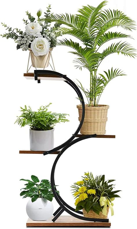 Orchid Stand, Indoor Plant Stands, Cute Plants, Plant Stand Indoor, Plant Stands, Indoor Plant, Wood Planks, Office Home, Plant Stand