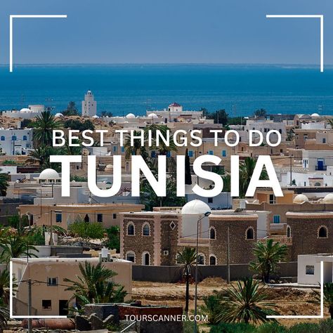 Dive into Tunisia's rich history, ancient ruins, and Mediterranean charm! Explore Carthaginian relics, bustling souks, and idyllic beaches. Start planning your Tunisian adventure today! Click to uncover more! #Tunisia #Travel #Explore #ThingsToDoInTunisia Tunisia Travel, The Jewel, Ancient Ruins, North Africa, Tunisia, Day Trips, Outdoor Activities, The 10, Things To Do