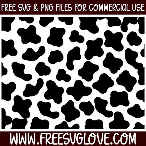 Cow Print SVG - Free SVG Love Cricut Cow Print, Cow Spots Pattern, Cow Print Svg, Cow Spots, Art Concepts, Spots Pattern, Free Svg Files, Love Free, Cow Pattern