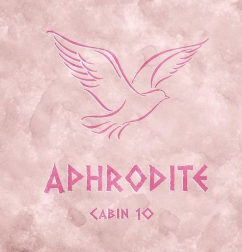 Aphrodite Cabin, Cabin 10, Goddess Of Beauty, Aphrodite Goddess, Aphrodite, Cabin, Pink, Beauty