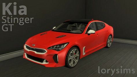 Sims 4 Car CC: 2018 KIA Stinger GT By Lorysims Sims 4 Cc Cars Free, Sims 4 Cars Free, Sims 4 Cc Cars Mercedes, Sims 4 Car Driving Mod, Sims 4 Cars Lorysims, Volvo C40, Kia Stinger Gt, Suzuki Swift Sport, Mod Jacket