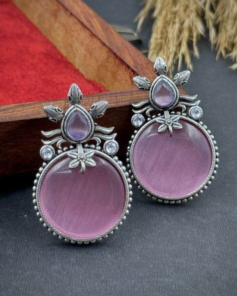 Shine Bright with Our STONE EARRINGS STUDS! 💎 Discover the perfect touch of elegance with our stunning stone studs. And guess what? Click the link in our bio to shop now! ✨ #JewelryLovers #EarringsOfTheDay #StoneEarrings #StudEarrings #JewelryAddict #FashionAccessories #JewelryGram #TrendyJewelry #JewelryOffers #Buy2Get1Free #InstaFashion #DailyJewelry #JewelryInspo #StyleInspo #AccessorizeYourLife #ShopNow #LimitedOffer #FashionJewelry #NamanArts #EarringObsession 🛒 Tap to shop & elevate ... Silver Jhumka Earrings, Stone Earrings Studs, Trendy Silver Jewelry, Oxidized Jewellery, Xxxtentacion Quotes, Bride Jewelry Set, Fancy Jewelry Necklace, Vibe Check, Fancy Jewellery Designs