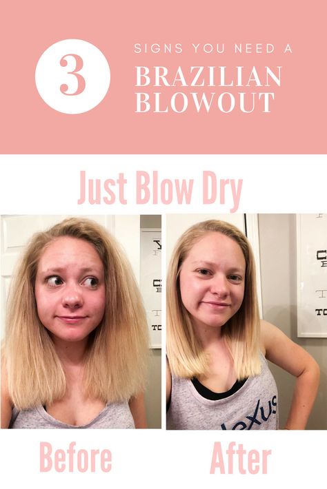 Brazilian Blowout Short Hair, Brazillian Blowout Before And After, Brazilian Blowout Before And After, Brazilian Blowout Hairstyles, Aging Hair, Brazilian Blowout, Hair Help, Blowout Hair, Hair Life