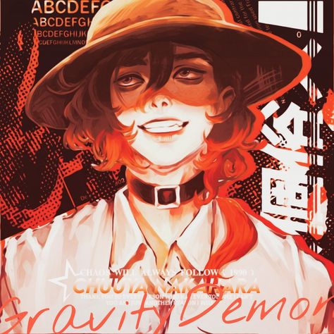 Final Fantasy Funny, Nakahara Chuuya, Chuya Nakahara, Chuuya Nakahara, Red Icons:), Bongou Stray Dogs, Stray Dogs Anime, Red Aesthetic, Stray Dogs