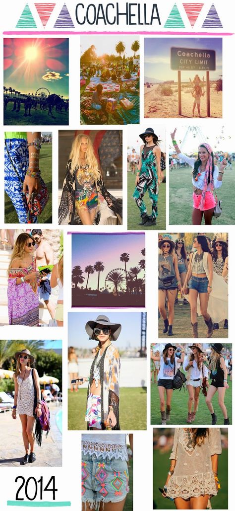 Lylove Studio Coachella Mood Board, Mood Board Spring, Coachella Theme, To Be Seen And Heard, Print Ideas, Fashion Mood Board, City Limits, Theme Birthday, Mood Board Fashion