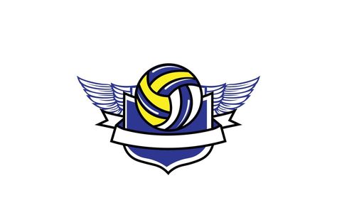 Volleyball Ball Logo, Volleyball Logo Design, Jersey Volly, Logo Volleyball, Volleyball Logo, Victory Logo, Logo Club, Volleyball Designs, Materi Bahasa Jepang