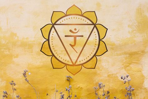 Blockaden im Solarplexus Chakra erkennen und lösen - Chakrakraft Solar Plexus Chakra, Yoga Asanas, Solar Plexus, Plexus Products, Yoga Fitness, Peace Symbol, Chakra, Meditation, Solar