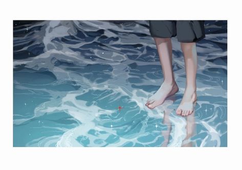 Person In Water, Moonlight Photography, Digital Painting Techniques, Girl In Water, Manga Drawing Tutorials, Color Vibe, Cat Icon, Poses References, Art Reference Poses