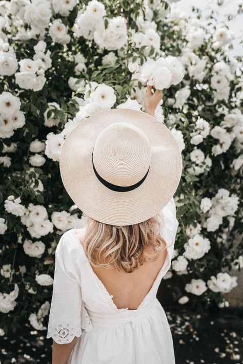 How Do You Make a Backless Dress Less Revealing? - Broke and ChicBroke and Chic Hats Short Hair, Erin Williams, Hats For Short Hair, Rose Hydrosol, White Rose Flower, Facial Steaming, Holiday Hats, Have A Happy Day, Normal Skin