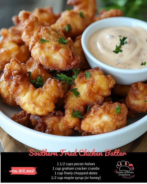 Indulge in the crispy, savory goodness of Southern Fried Chicken with this mouthwatering batter recipe. Your taste buds will thank you for this delicious twist on a classic comfort food favorite. #southernfriedchicken #batterrecipe #comfortfood #southerncooking Fry Batter Recipe, Chicken Drummettes Recipes, Drummettes Recipes, Southern Fried Chicken Batter, Chicken Drummettes, Fried Chicken Batter, Crockpot Chicken Spaghetti, Fried Chicken Recipe Southern, Chicken Batter