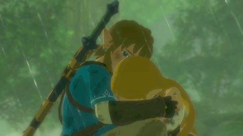 Awww Zelink Botw, Zelda And Link, Happy 4th Anniversary, Zelda Botw, Zelda Breath Of The Wild, 4th Anniversary, Legend Of Zelda Breath, Zelda Breath, Breath Of The Wild