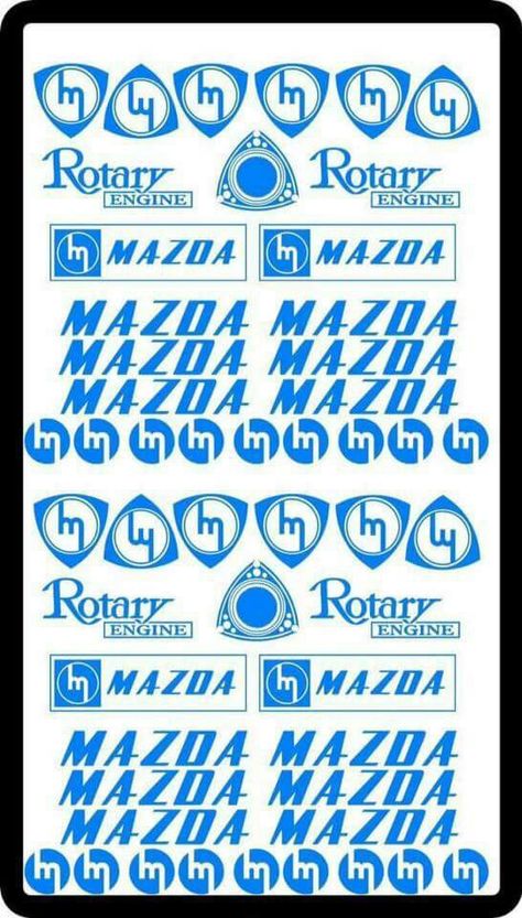 Rotary..... Mazda Rotary Logo, Automobile Logo, Rotary Engine, Graffiti Lettering Alphabet, Symbol Drawing, Paint Stencils, Mazda Cars, Ae86, Rx 7