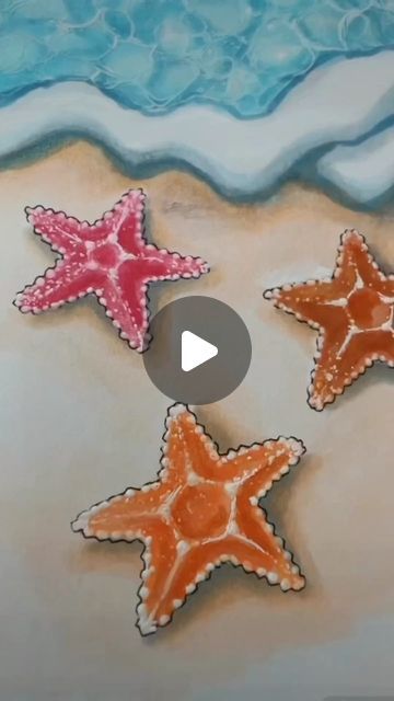 How To Draw A Starfish, Star Fish Drawings, Star Fish Painting, Draw Starfish, Starfish Drawing, Learn Watercolor Painting, Learn Watercolor, Fish Drawings, Star Fish