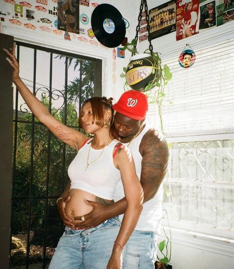 A 90’s maternity shoot🥹💛 Models @iamsuiii & @mallymiz 📸 @grooovyjeff 📍 @groovypads . . . #losangeles #90saesthetic #laphotographer #laphotography #lastudio #studiophotography #90s #90style #photographer #photography #northhollywood #nohoartsdistrict #film #filmphotography #maternityphotography #maternityshoot 50s Maternity Shoot, Pregnant Streetwear, 90s Maternity Shoot, Vintage Maternity Photos, Flying Pregnant, Vintage Maternity Shoot, Vintage Maternity, La Photography, 90’s Aesthetic