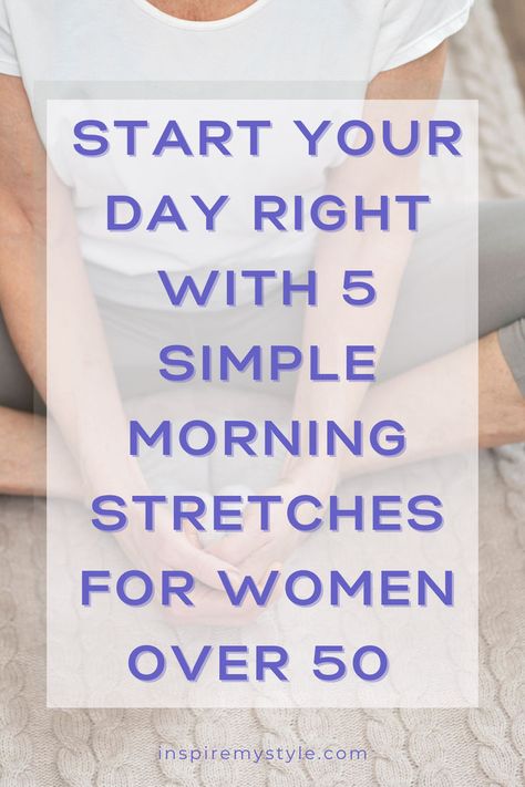 morning stretches for women over 50 Morning Stretches For Women, Stretches For Women, Simple Stretches, Morning Stretches, Exercises For Women, Healthy Routine, Stretching Exercises, Women Over 50, Stretching