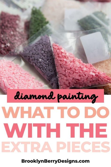 Leftover Diamond Drills, Leftover Diamond Painting Beads Ideas, Diamond Art Patterns Free, Painting Crafts For Adults, Diamond Art Projects, Applique Pictures, 5d Painting, Painting Beads, Gem Painting