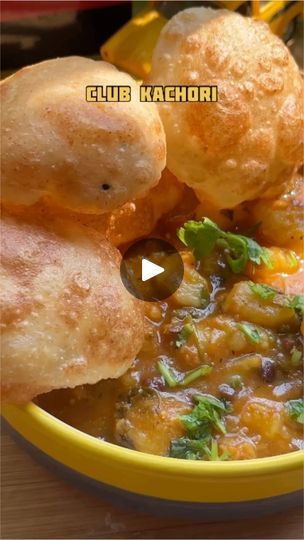 239K views · 3K reactions | Kolkatar’s Popular Breakfast Item - Club Kachori ✨ This is popular in the lanes of Barabazar and famous joints like Gupta Brothers 💙[Kolkatar breakfast, Club Kachori recipe, Barabazar street food, Bengali breakfast, Urad dal kachori, spicy kachori filling, maida sooji dough, soft dough recipe, deep fried kachori ]#kachori #kachorirecipe #kolkata #kolkatafood #clubkachori #breakfast #breakfastideas #breakfasttime☕️ #indianfood | The Bong Gastronomists | The Bong Gastronomists · Original audio Kachori Recipe, Club Kachori Recipe, Bengali Street Food, Breakfast Items, Breakfast Time, Dough Recipe, Deep Fried, Street Food, Indian Food Recipes