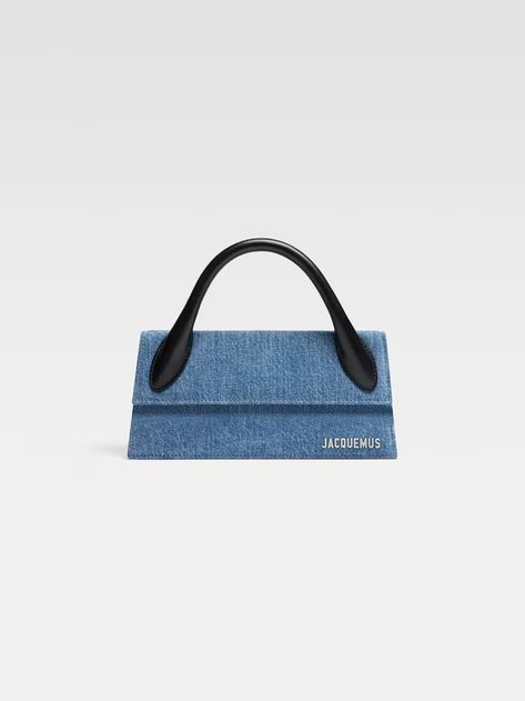 Le Chiquito long Le Chiquito Long, Denim Handbag, 31 Bags, Denim Handbags, New Bags, Latest Bags, How To Make Handbags, Mens Essentials, Metallic Logo