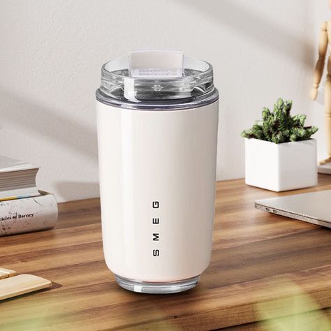 Buy 320ml Smeg Thermos Coffee Mug Stainless Steel Travel Mug Water Bottle Insulated at Walmart.com Thermos Coffee Mug, Thermal Water, Portable Water Bottle, Thermos Cup, Drinking Bottle, Stainless Water Bottle, Thermos Bottle, Sport Bottle, Insulated Bottle