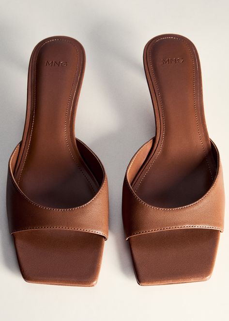 Low Heel Dressy Sandals, Cute Brown Heels, Slip On Heels Sandals, Comfortable Kitten Heels, Chocolate Brown Heels, Business Shoes For Women, 90s Heels, Flip Flop Wedges, Brown Kitten Heels